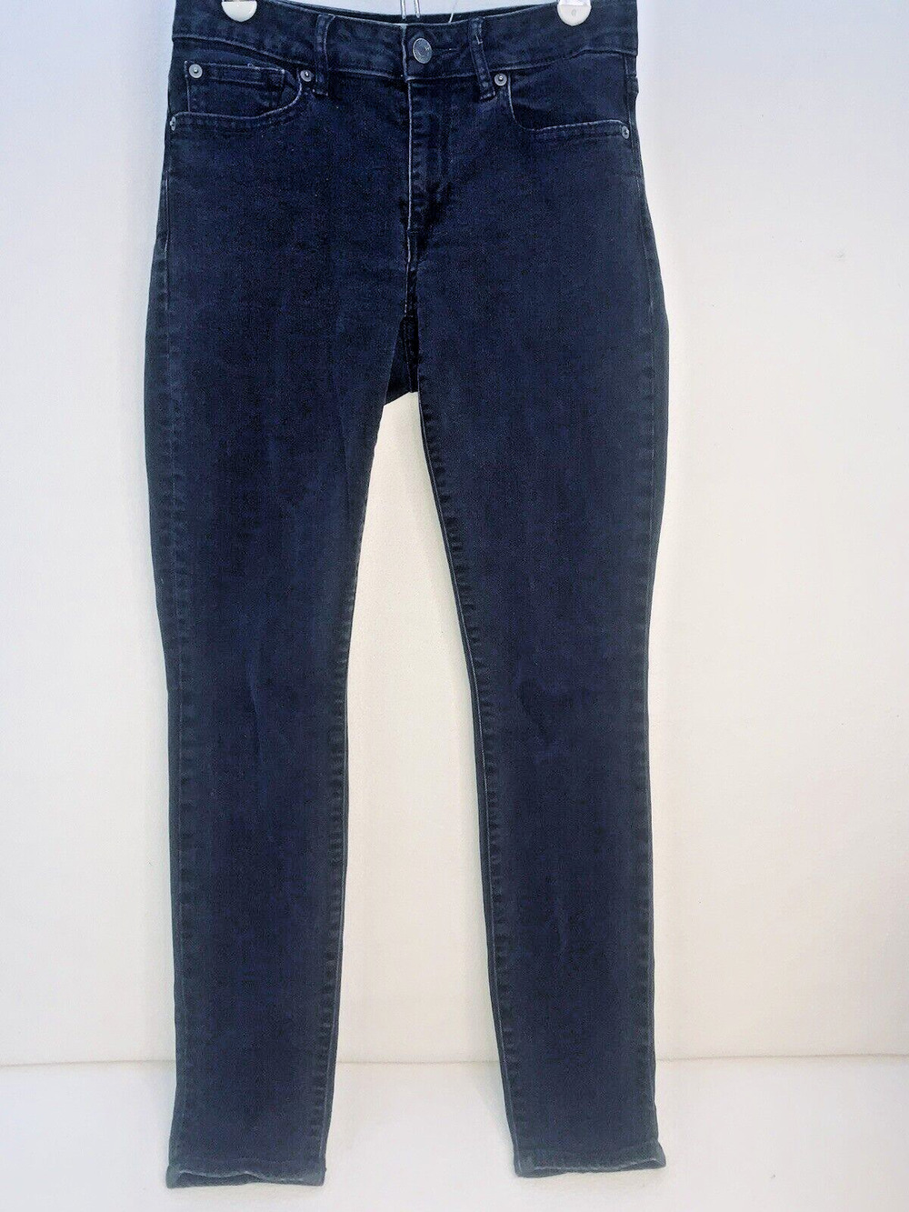Gap Womens Curvy True Skinny Black Denim Jeans Women's Size 28